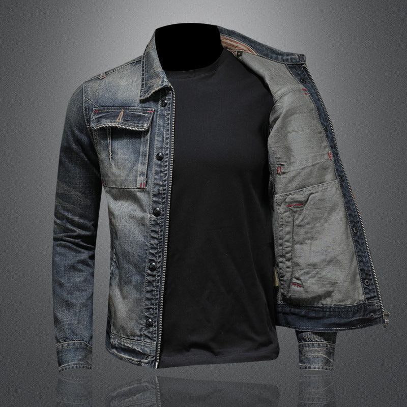 veste en jean pour hommes