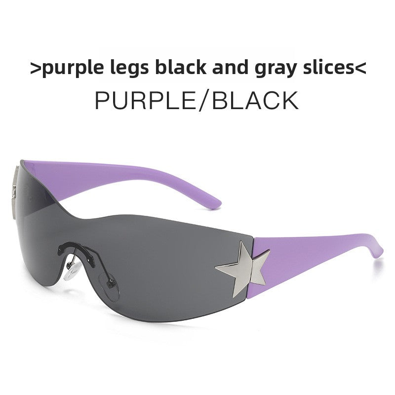 Lunettes de soleil polarisées Aviateur Y2K