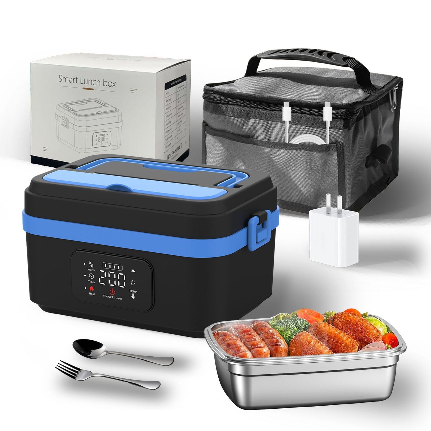 Boîte à déjeuner chauffante USB portable