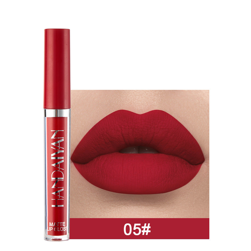 Rouge à lèvres liquide mat en 12 couleurs