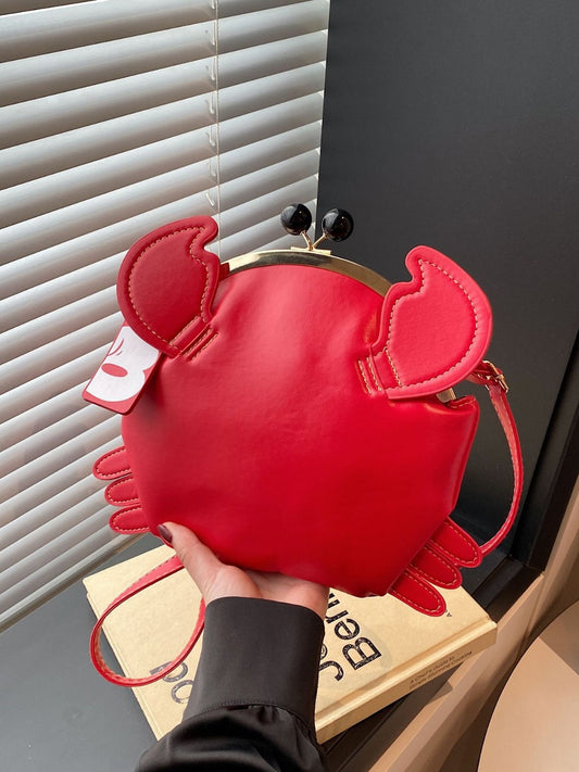 Sac bandoulière en PU avec bandoulière chaîne