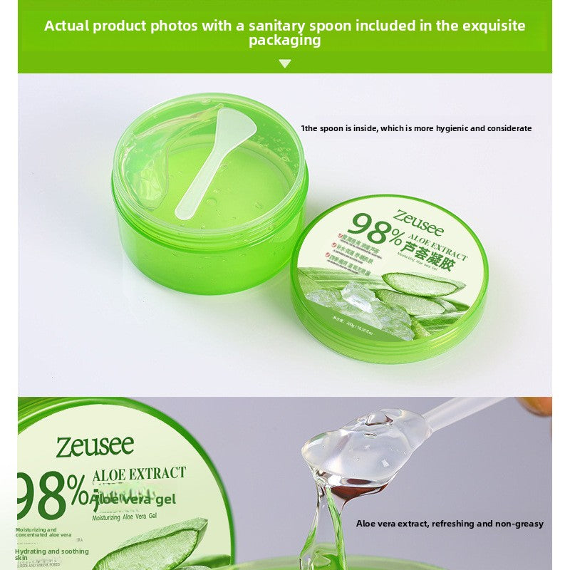 Crème de gel d'aloe vera