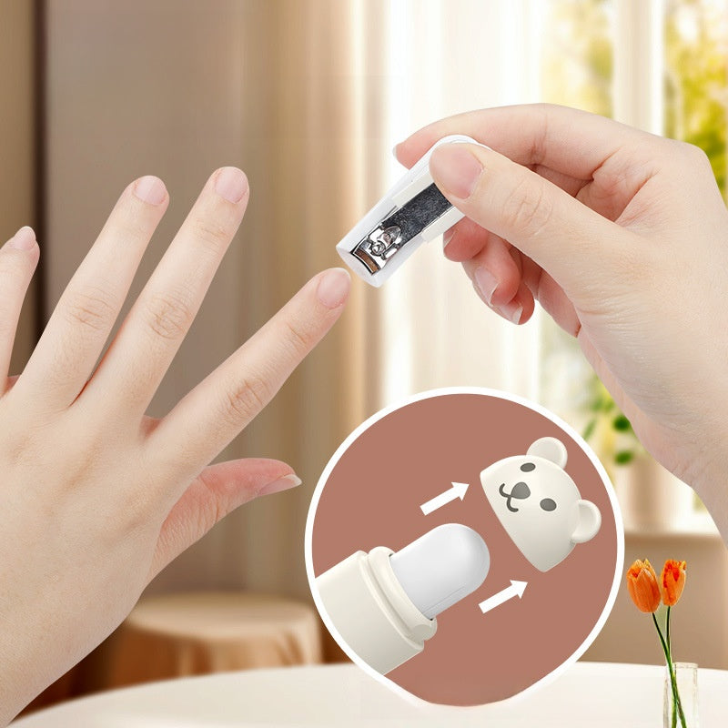 Lime à ongles rechargeable pour bébé avec veilleuse
