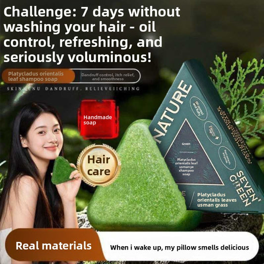 Savon/Shampoing solide aux herbes pour le soin des cheveux