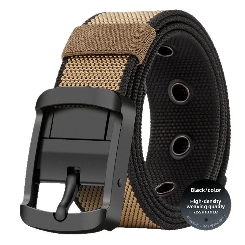 Ceinture tactique pour homme à boucle rotative