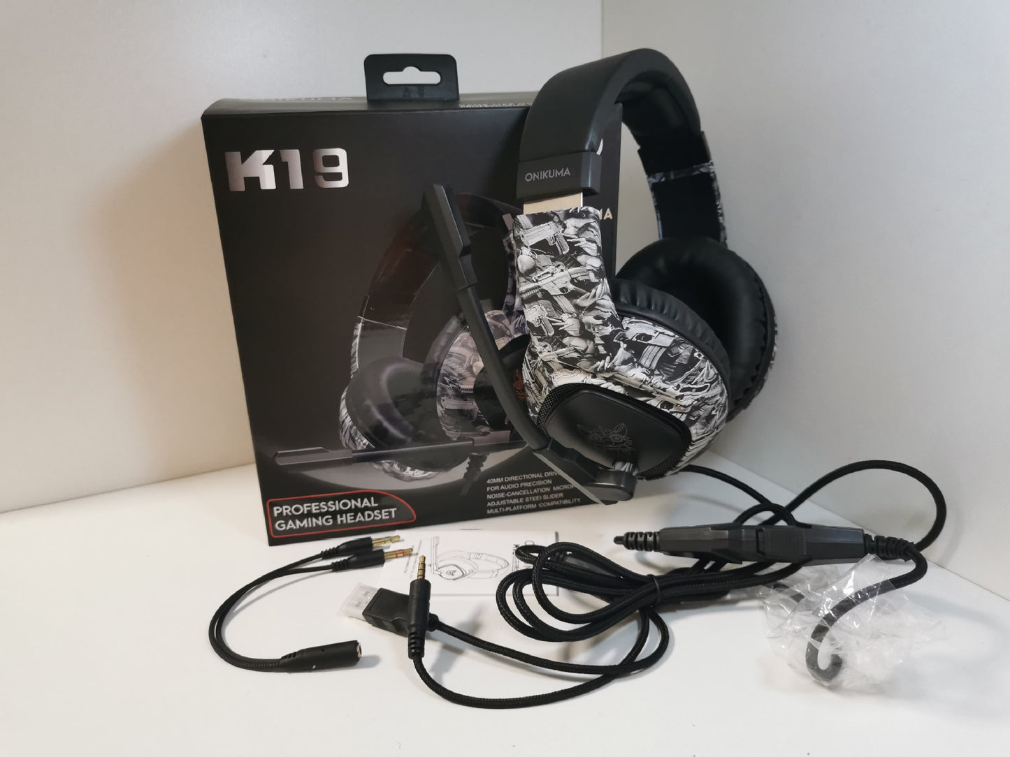Casque de jeu ONIKUMA K19 RGB