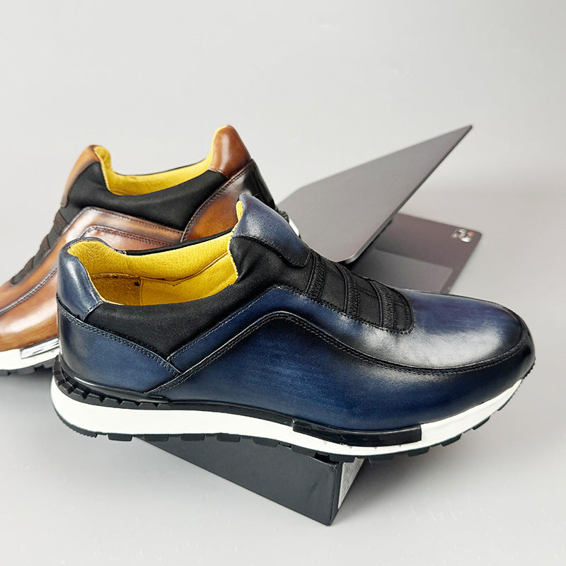 Chaussures en cuir décontractées pour hommes