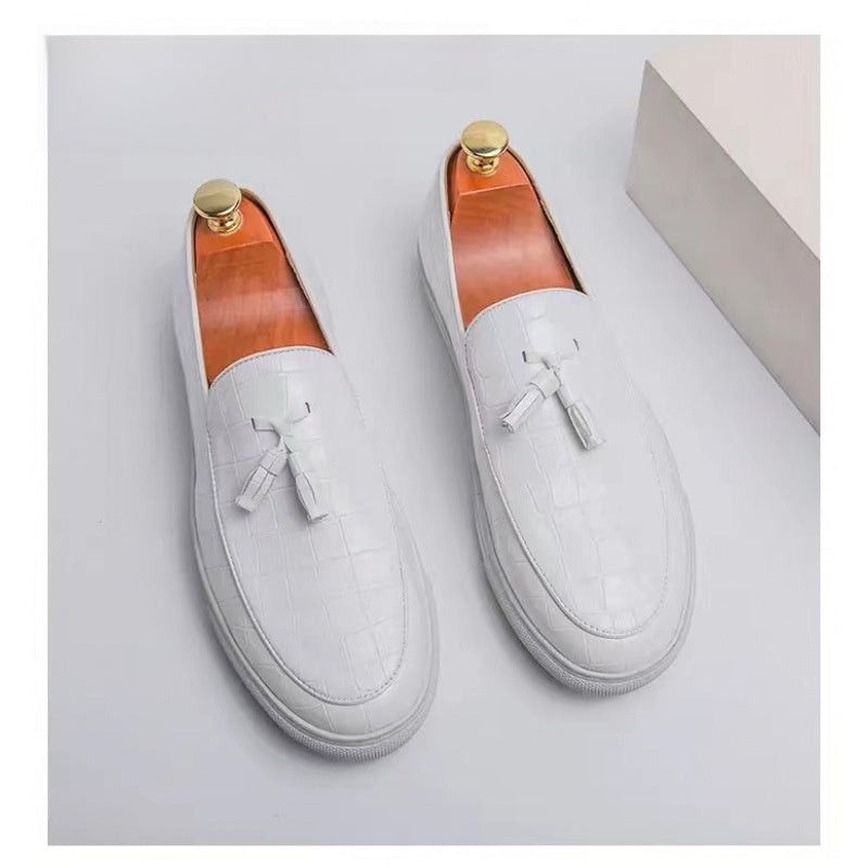 Chaussures en cuir décontractées pour hommes