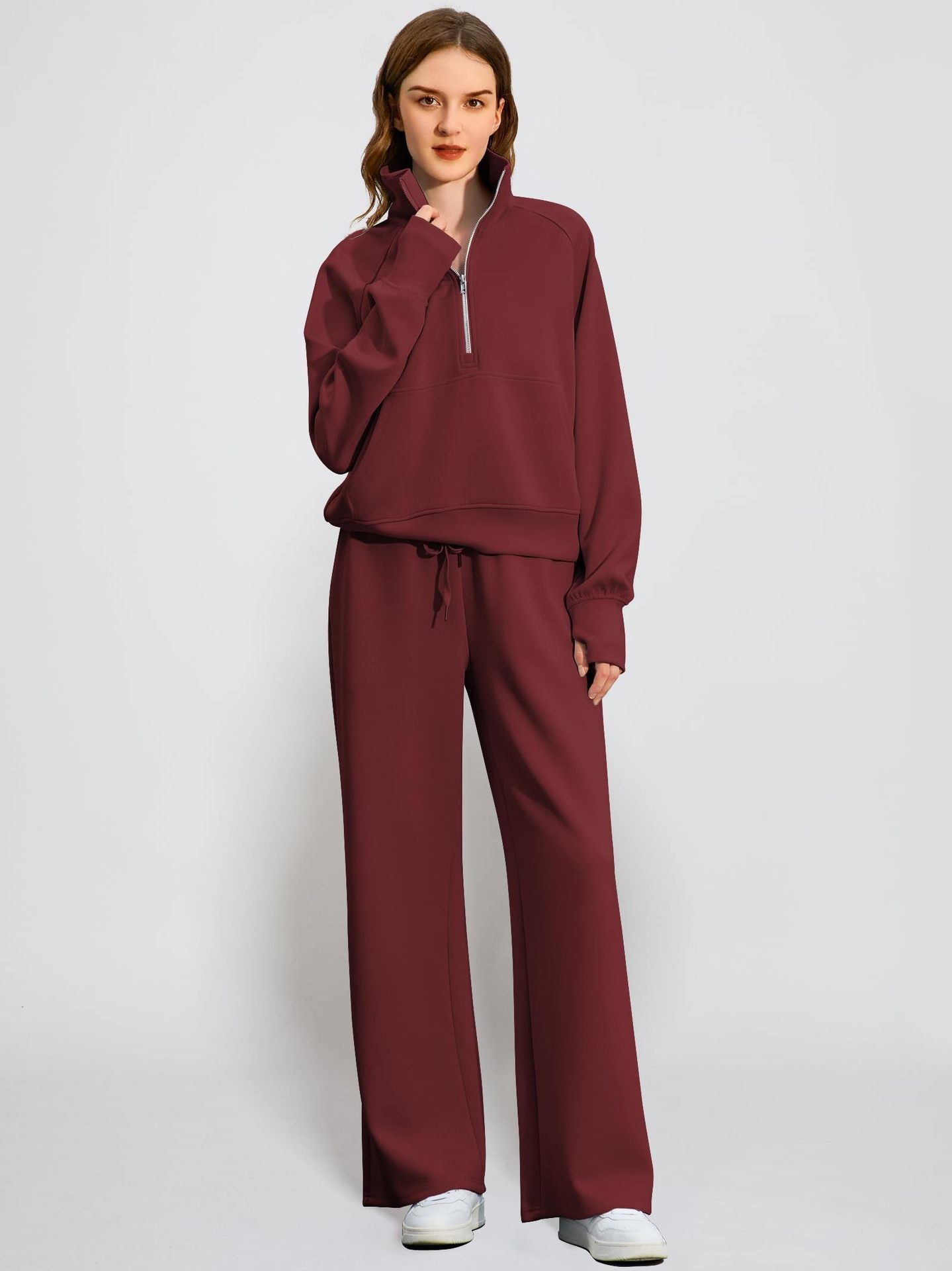 Ensemble de sweat-shirt sport décontracté