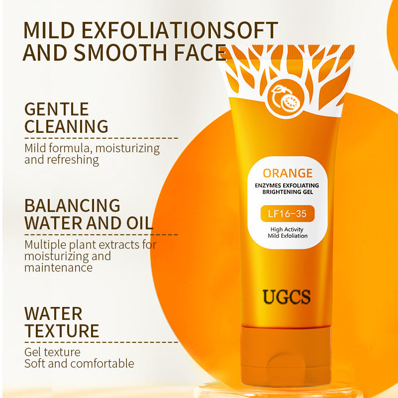 Gel exfoliant à l'orange