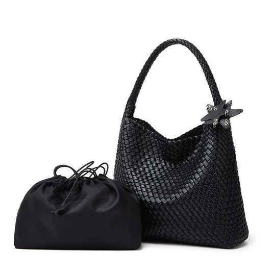 Sac fourre-tout grande capacité tissé à la main