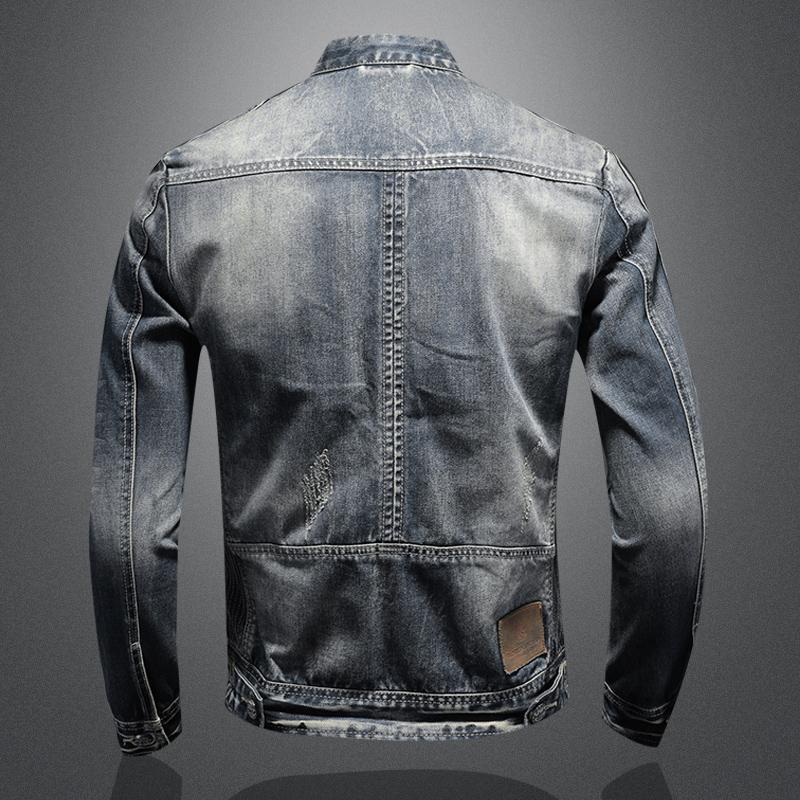 Veste en jean pour hommes