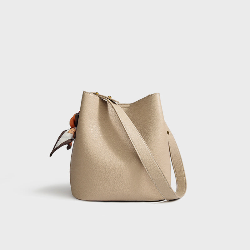 Sac bandoulière en cuir souple
