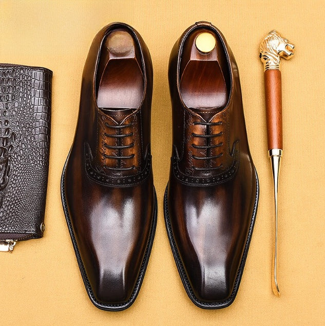 Chaussures en cuir pour hommes