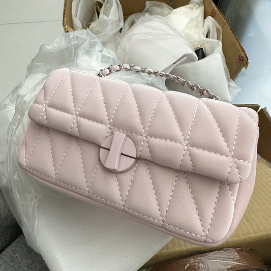 Sac bandoulière matelassé à chaîne