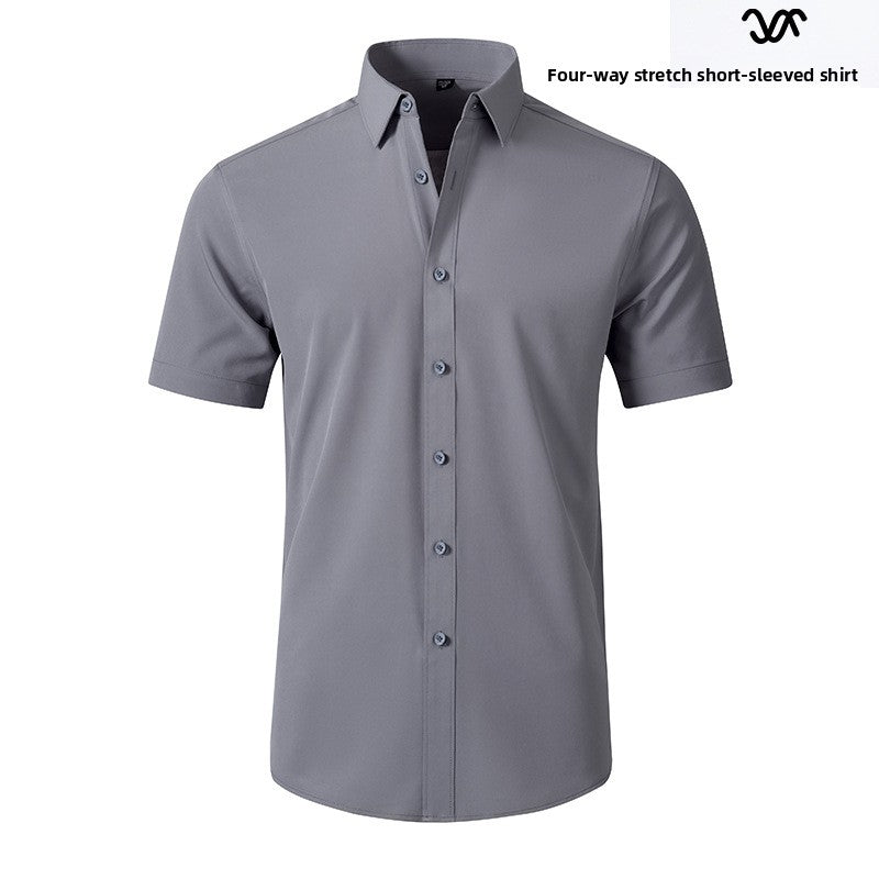 Chemise à manches courtes pour hommes