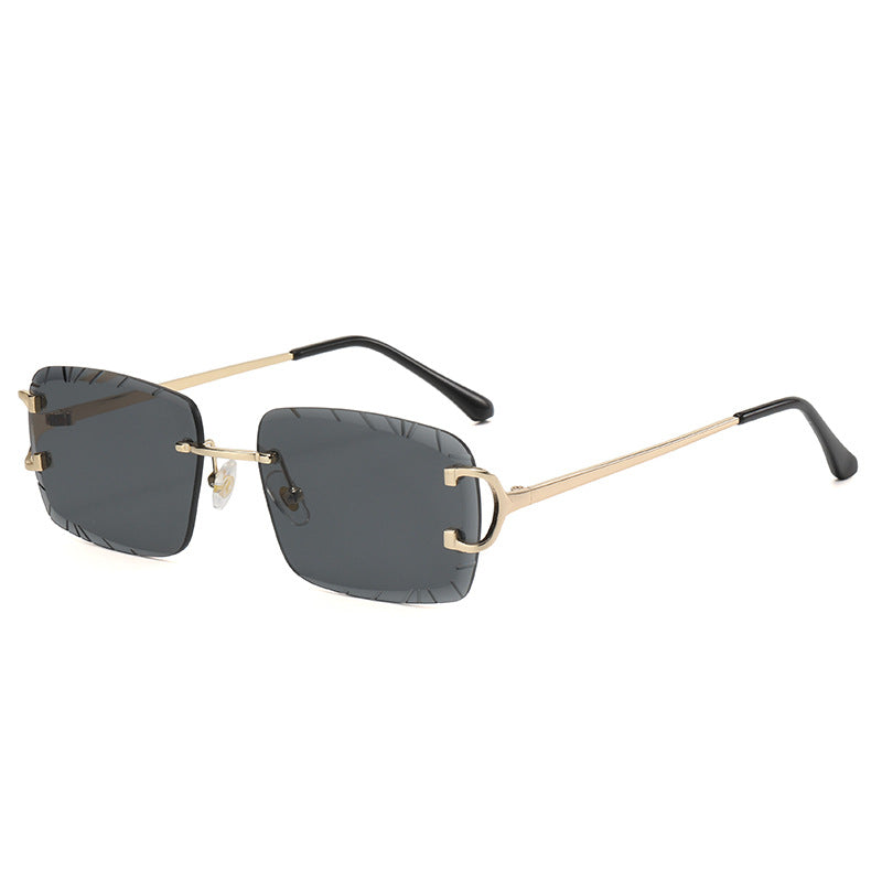 Lunettes de soleil carrées classiques pour hommes avec protection UV400