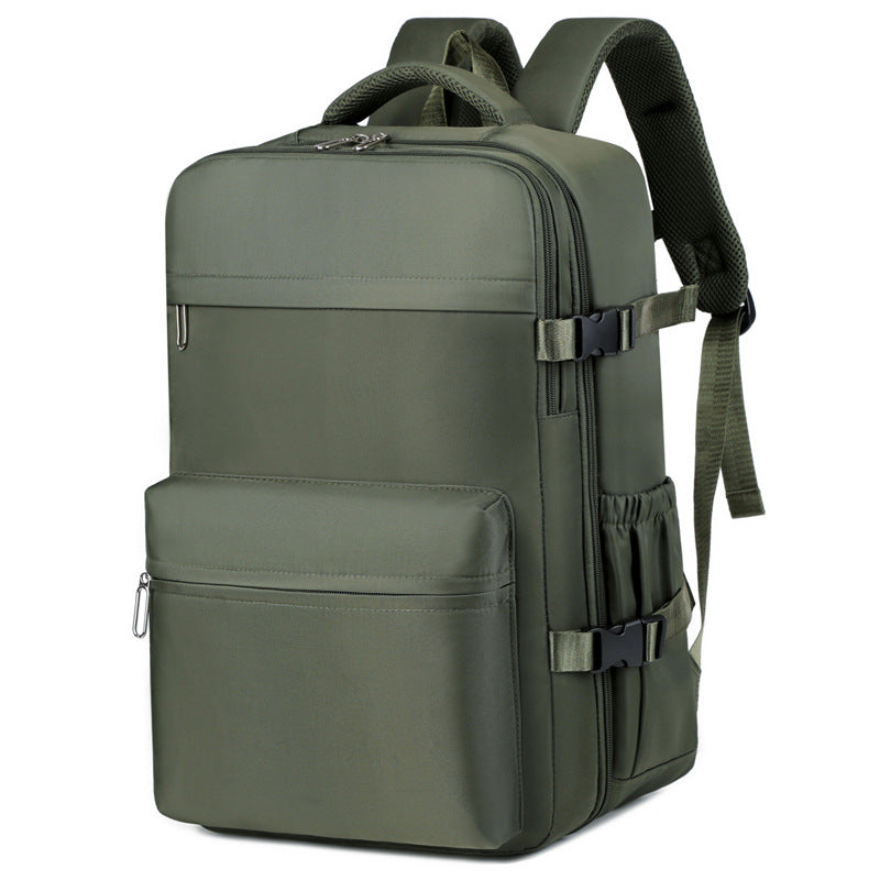 Sac à dos de voyage compressible avec compartiment pour ordinateur portable