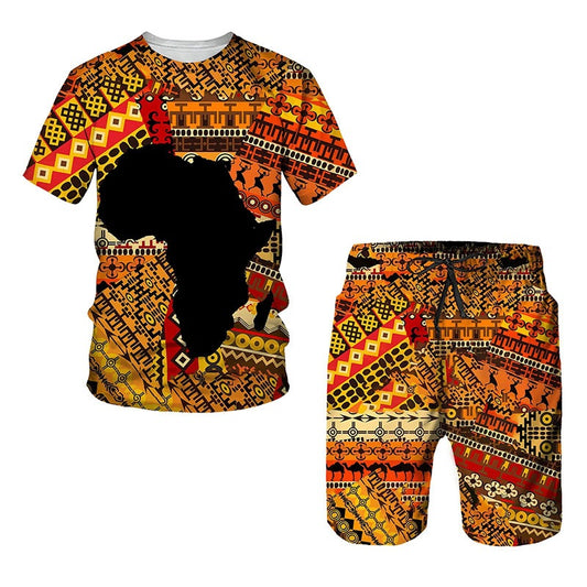 Shorts à manches courtes imprimés