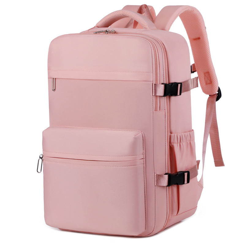 Sac à dos de voyage compressible avec compartiment pour ordinateur portable