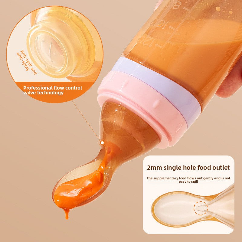 Biberon souple en silicone