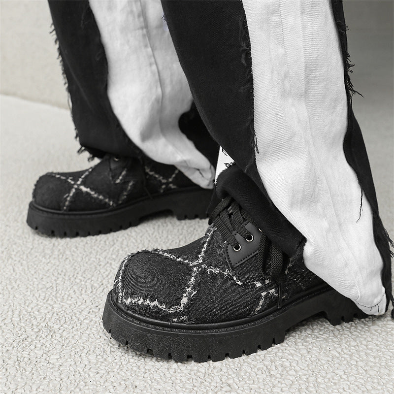 Chaussures en cuir décontractées pour hommes