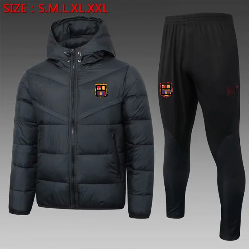 Manteau d'hiver uniforme d'entraînement de football