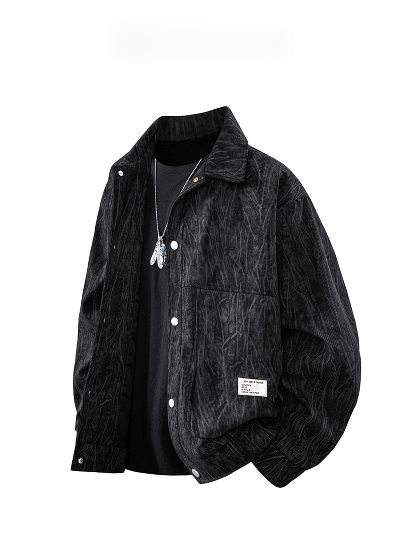 Veste vintage décontractée pour homme