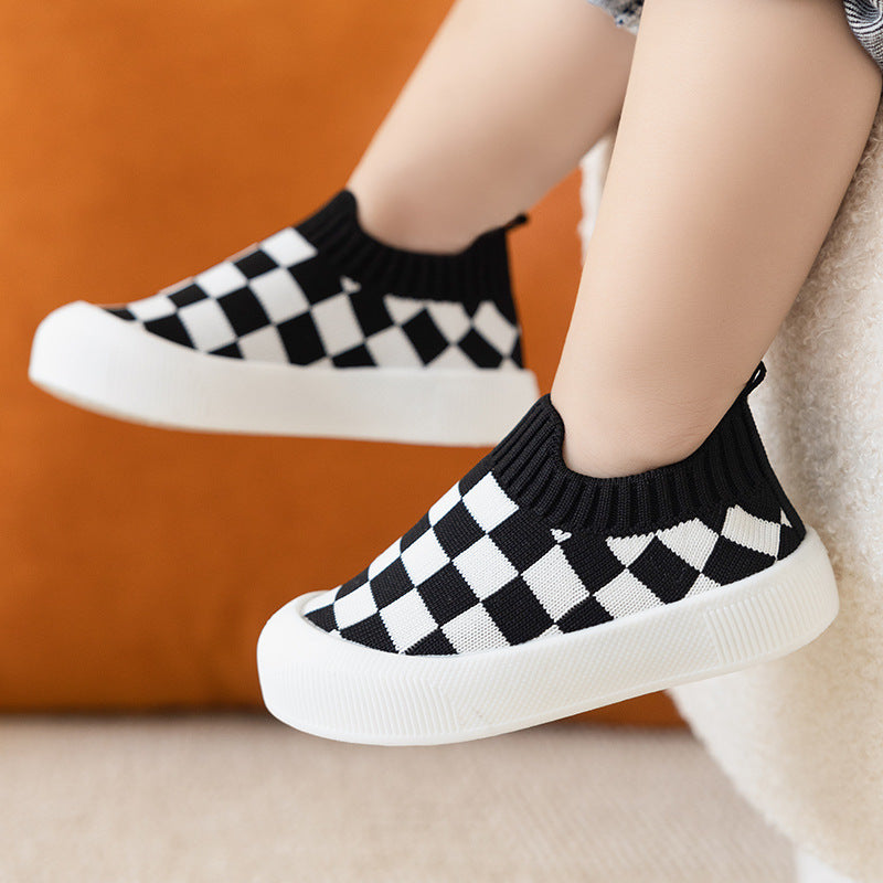 Chaussures pour tout-petits à semelle souple et respirante