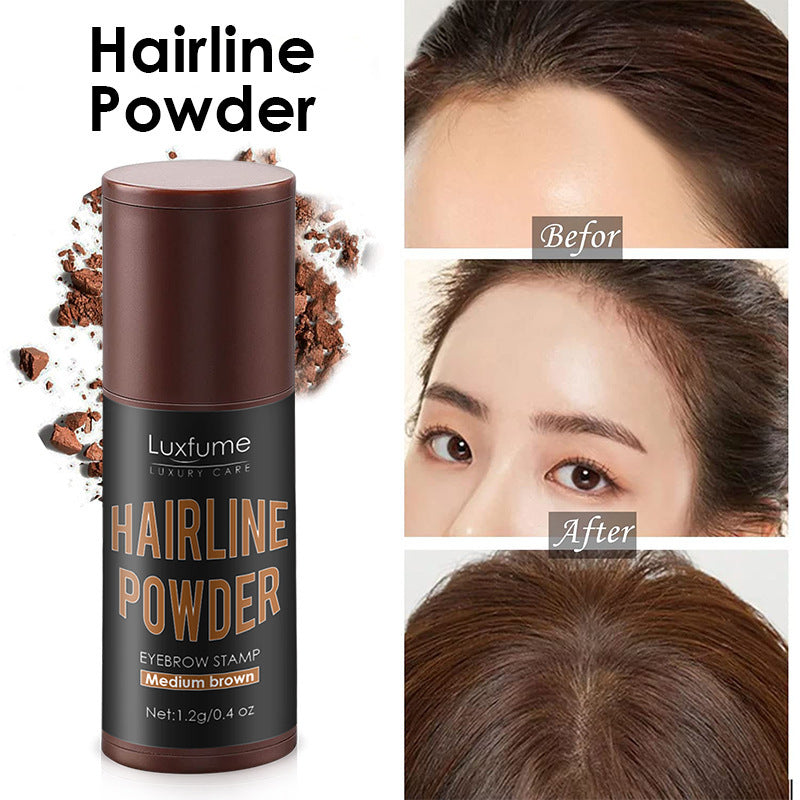 Poudre d'ombre pour le contour de la ligne des cheveux
