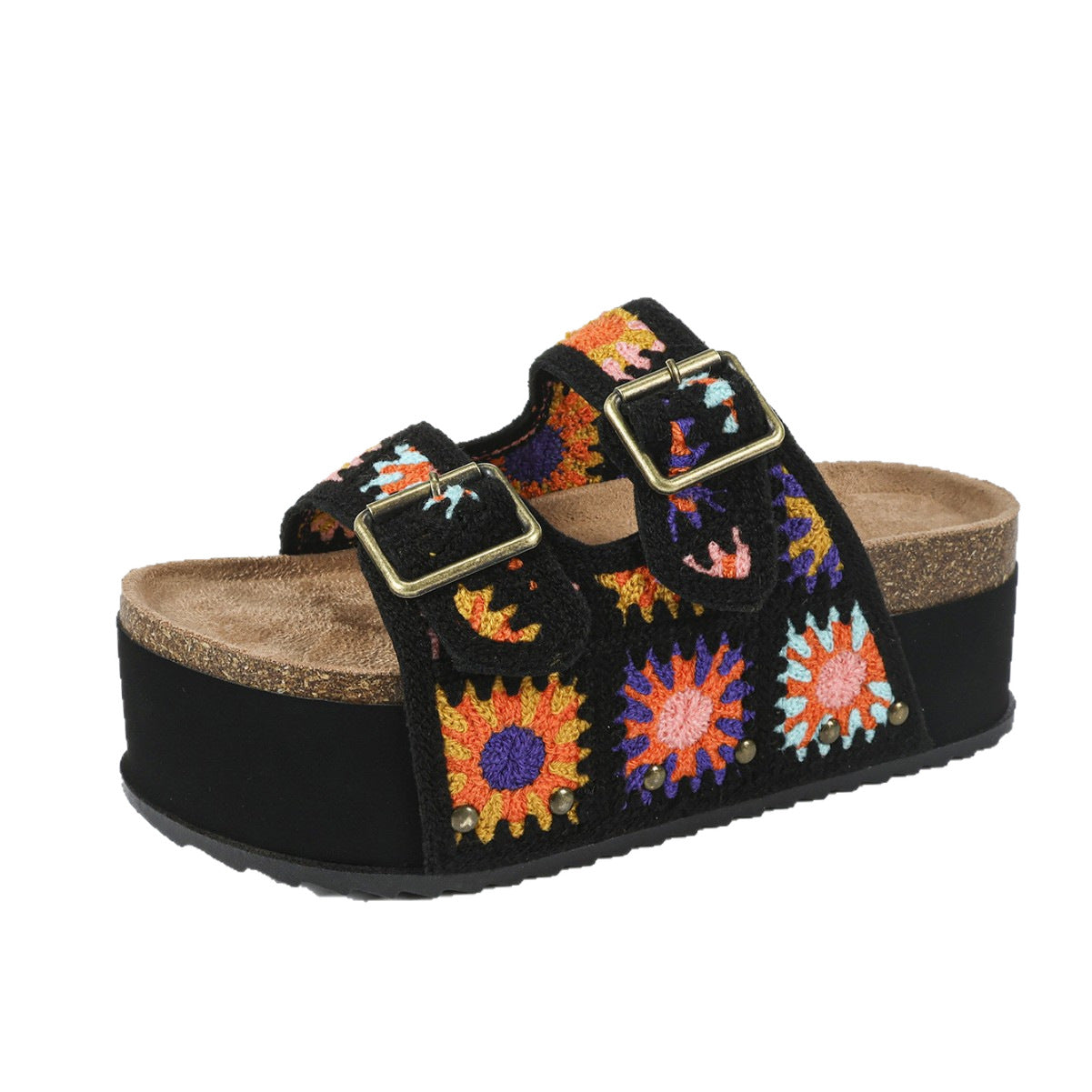 Chaussons tissés