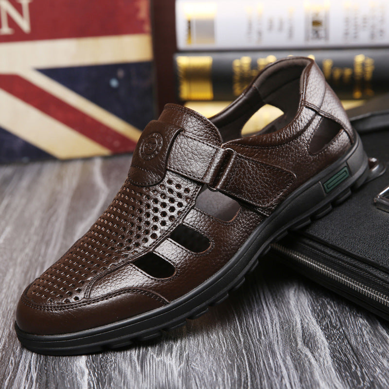 Sandales en cuir pour hommes