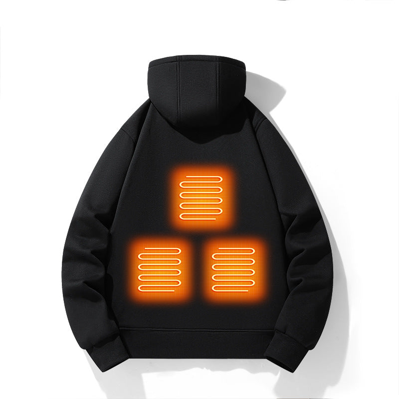 Sweat à capuche chauffant intelligent veste décontractée à capuche