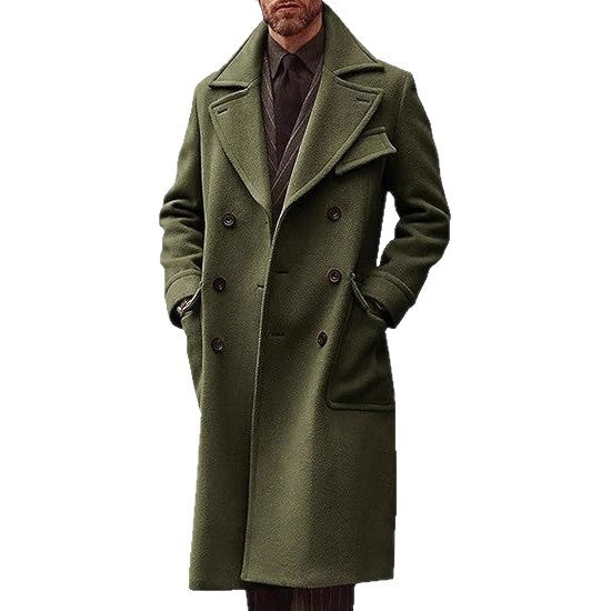 Manteau en laine pour homme