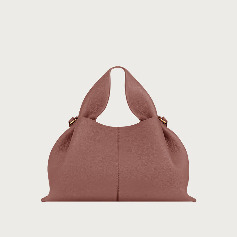 Sac bandoulière en cuir véritable à motif raviolis