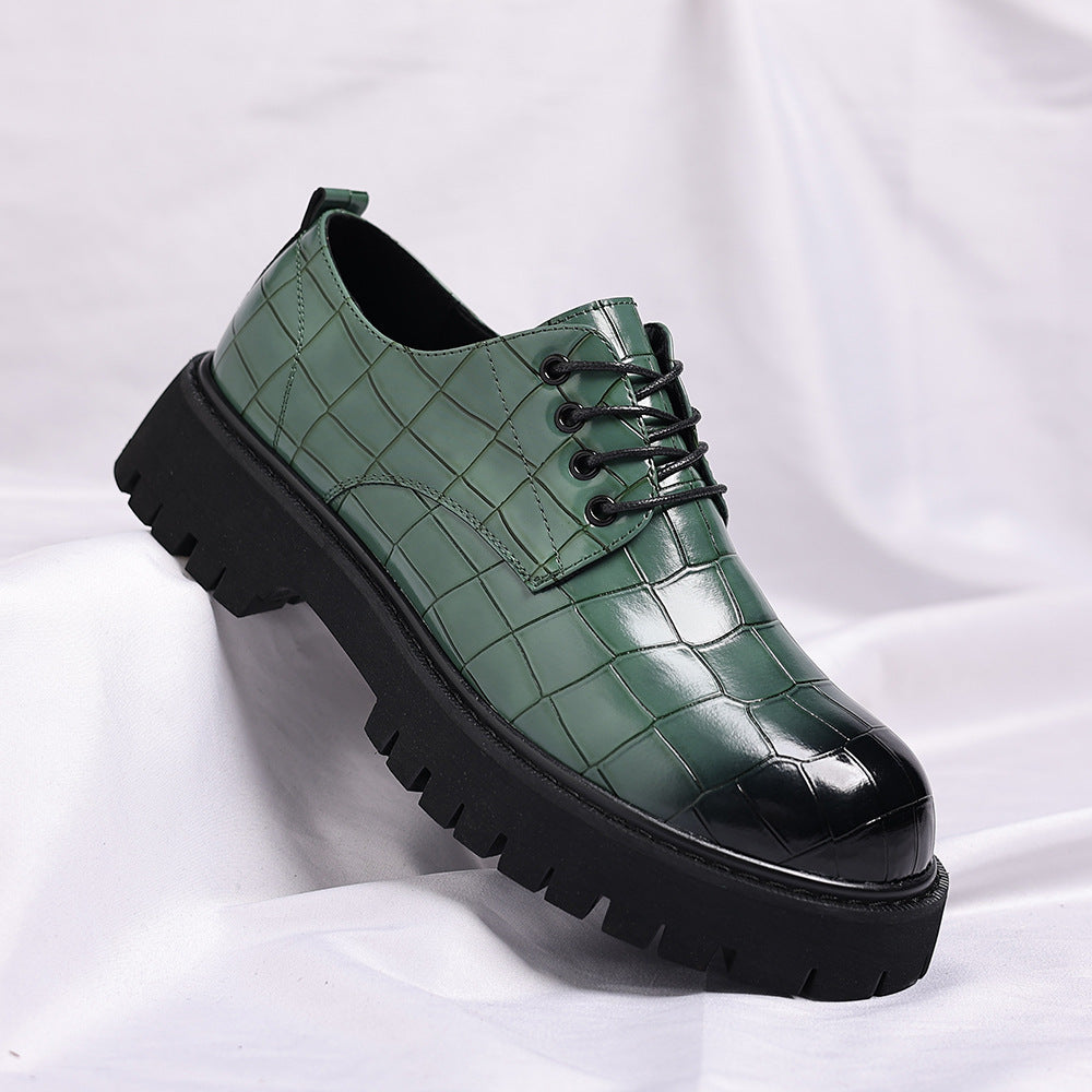chaussures décontractées en cuir
