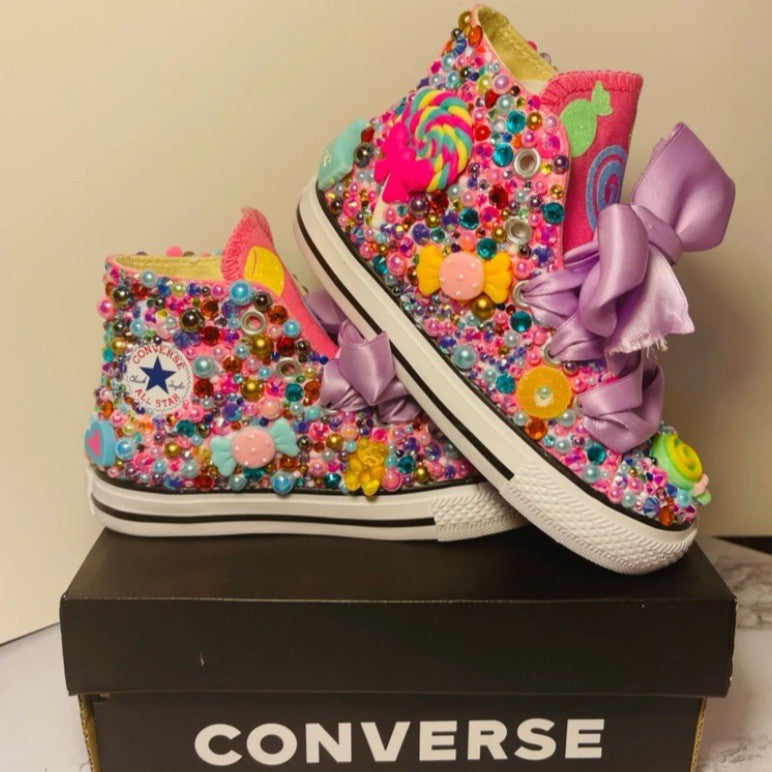 Chaussures montantes en toile pour enfants