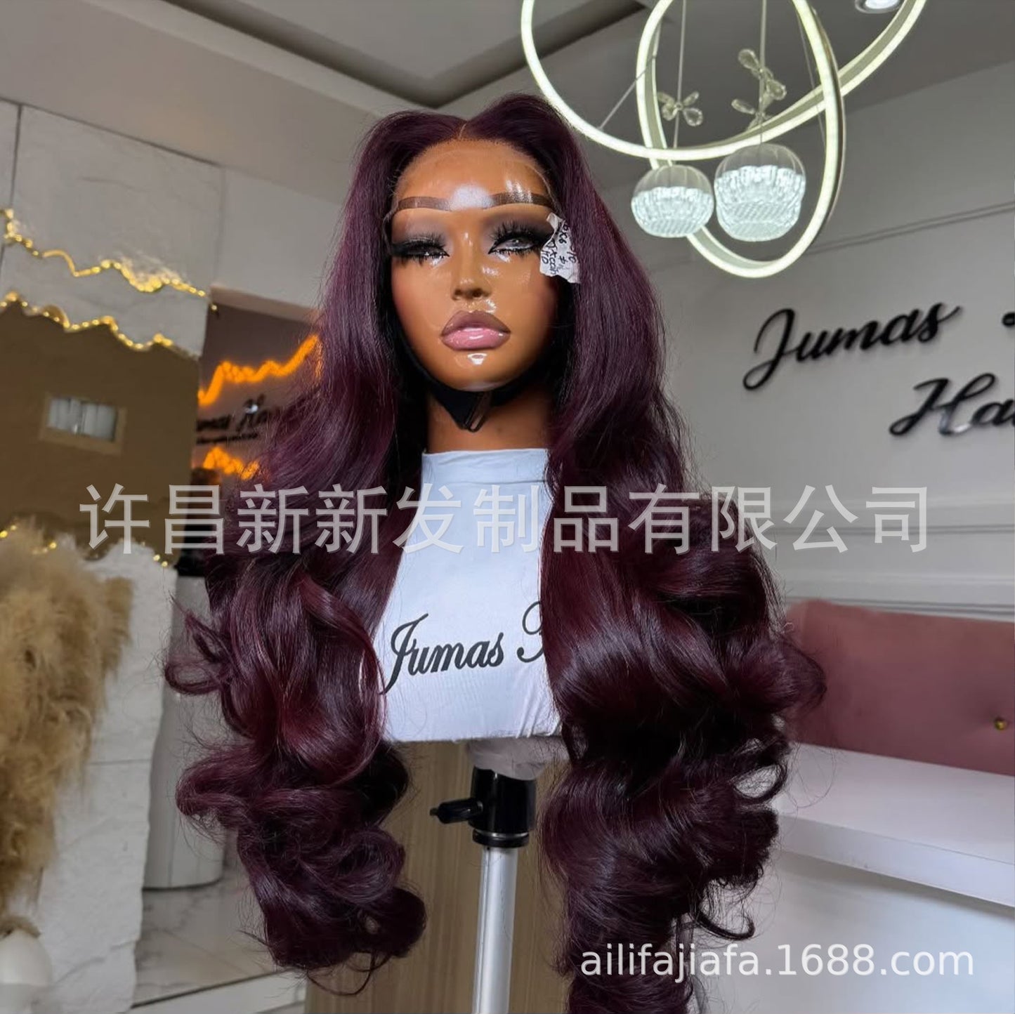 perruque en cheveux humains