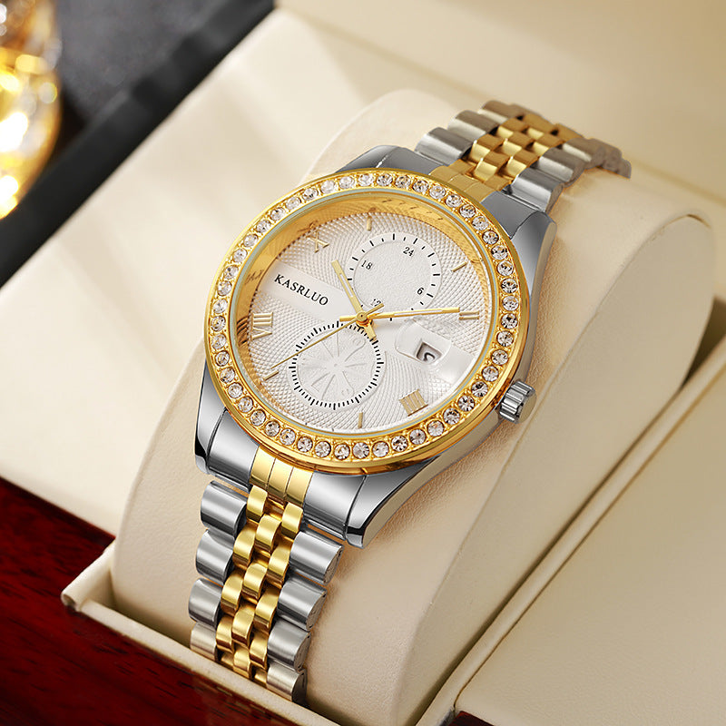 Montre Homme Quartz Acier Inoxydable Étanche