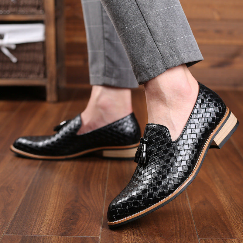 Chaussures Mocassins à Glands pour Homme à Enfiler