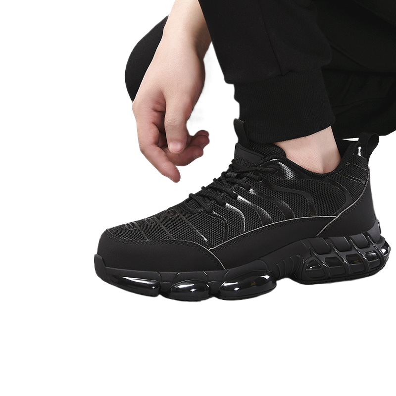 Chaussures de sécurité respirantes anti-écrasement et anti-perforation pour hommes