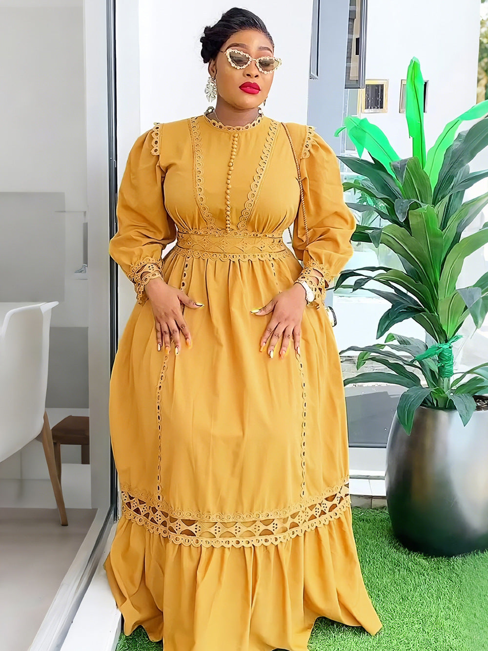 robe longue élégante