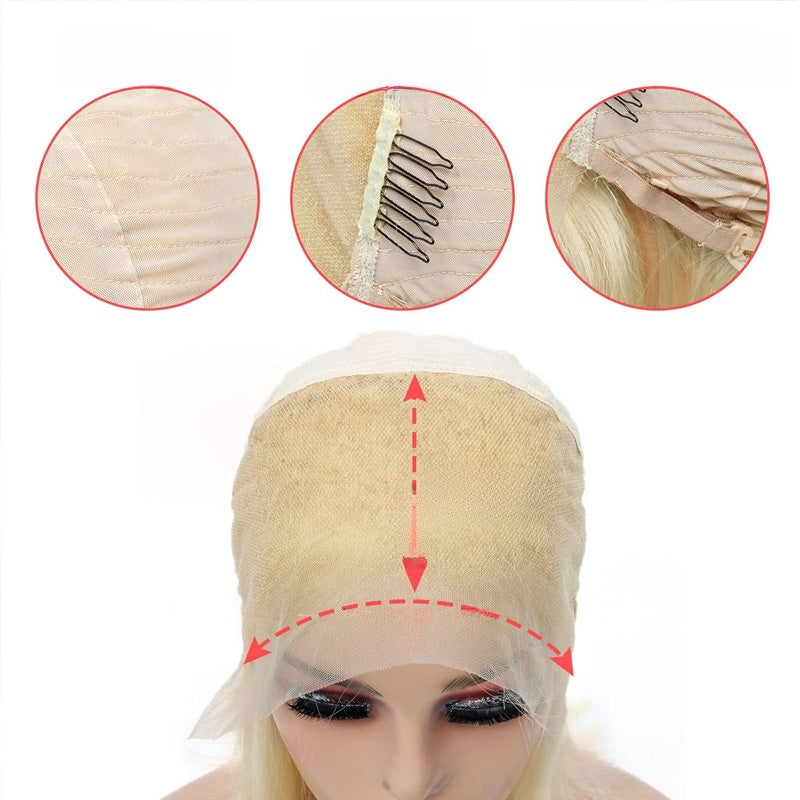 perruque en cheveux humains