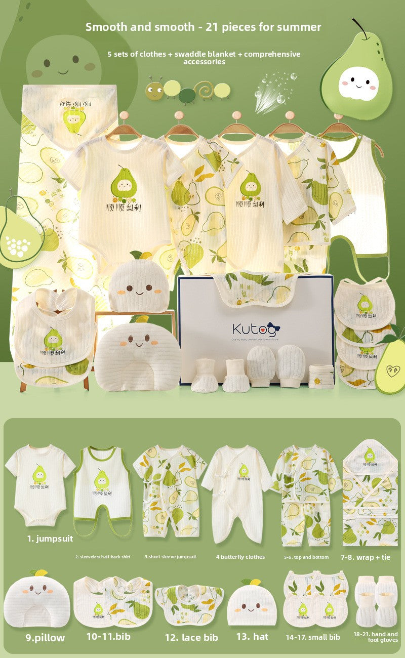Vêtements légers pour bébé pour l'été