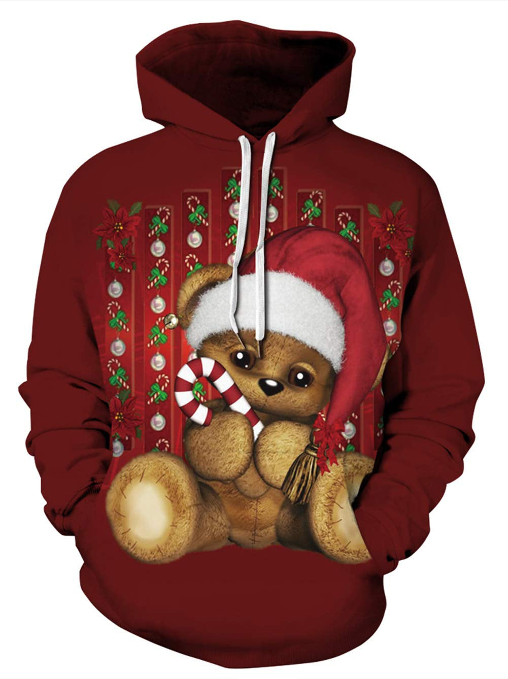 Sweat à capuche imprimé 3D