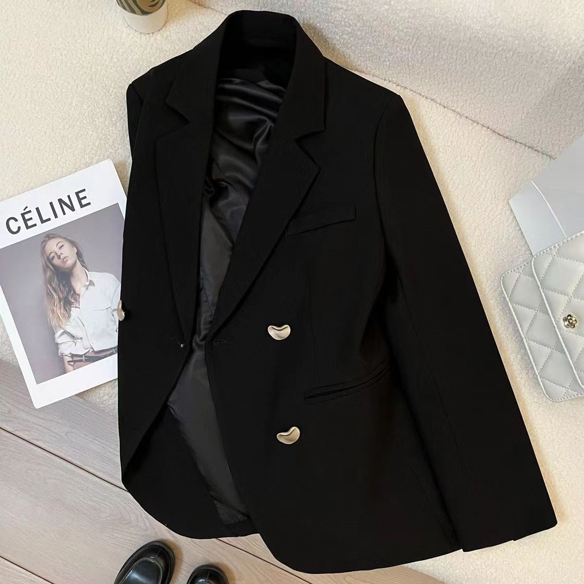 Veste de costume décontractée pour femmes