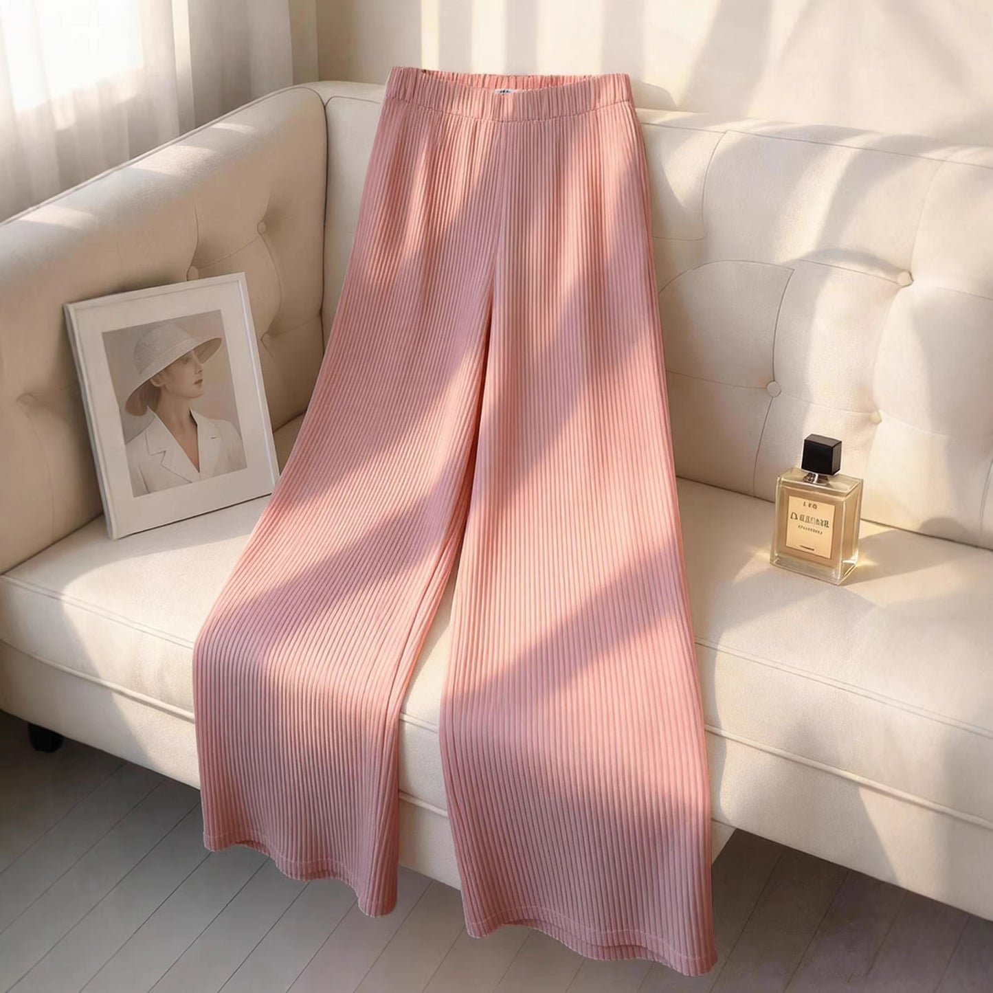 Habit :Ensemble deux pièces en dentelle plissée lâche