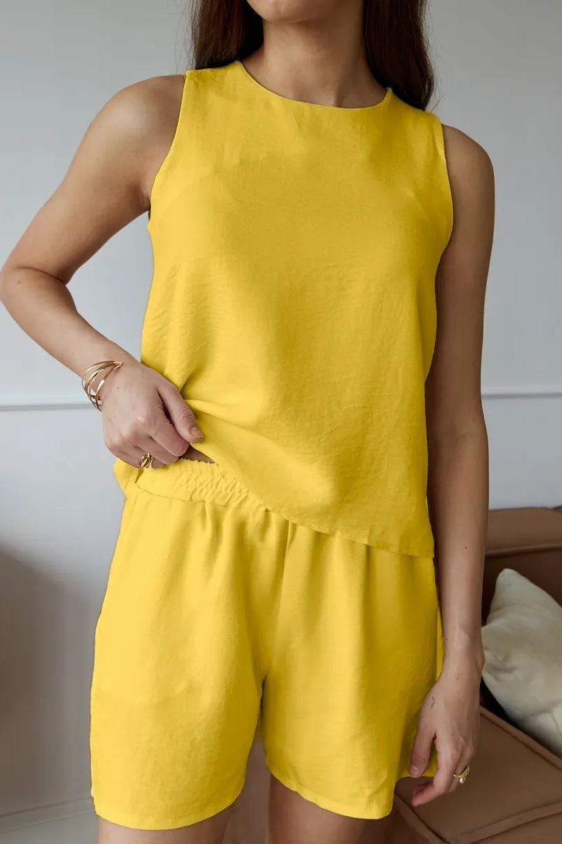 Gilet et short décontractés
