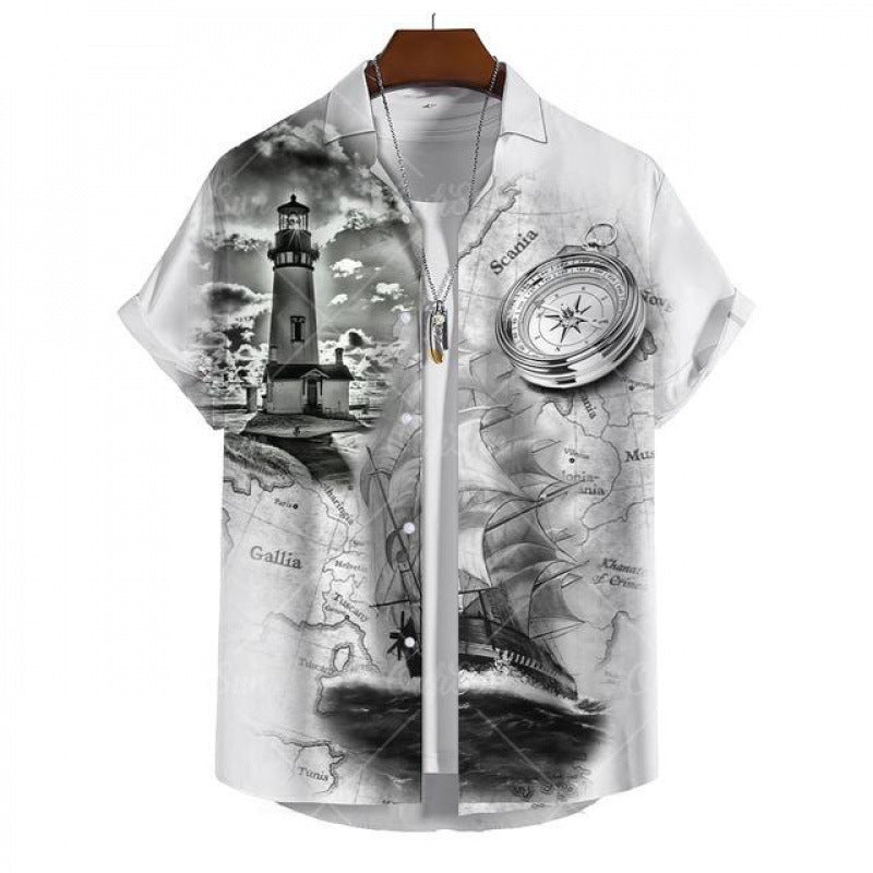 Chemise imprimée pour hommes