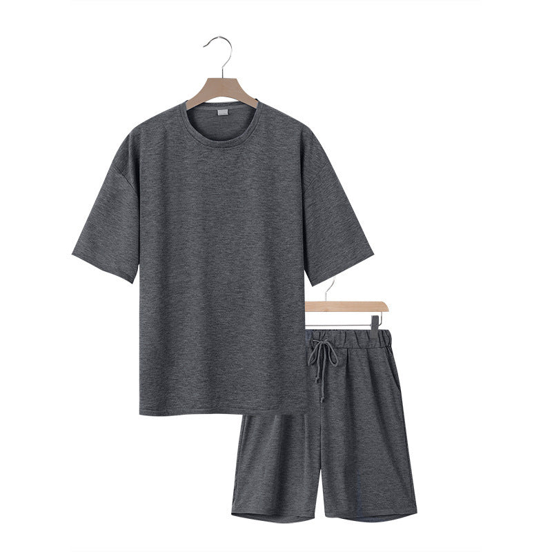 Ensemble de sport décontracté avec short et manches courtes